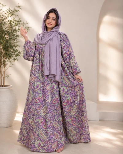 Chik Chik Borkha Purple