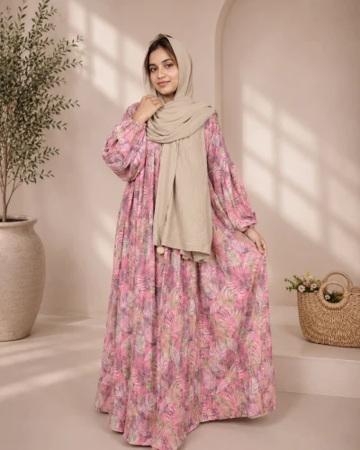Chik Chik Borkha Pink Fantasy