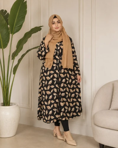 Chik Shirt Blk Pata
