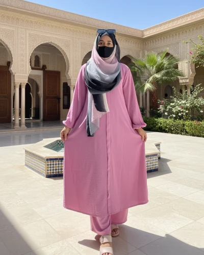 Alif Layla Cords Pink
