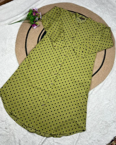 Olive Dot Shirt