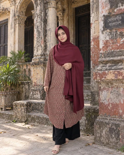 Retro Pocket Shirt Merun
